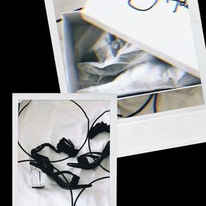 Brand new lace up sandal heels by J Adams